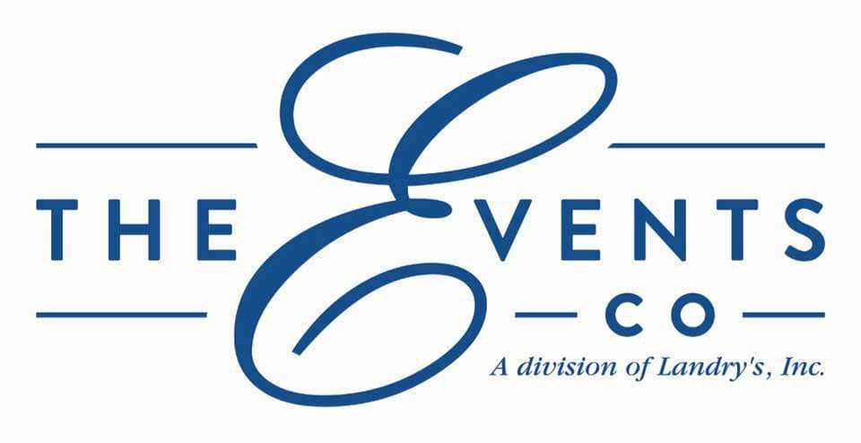 The Events Co Logo blue on white