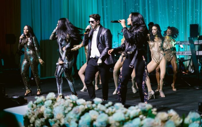 Party Band performs at a private event in Houston, TX